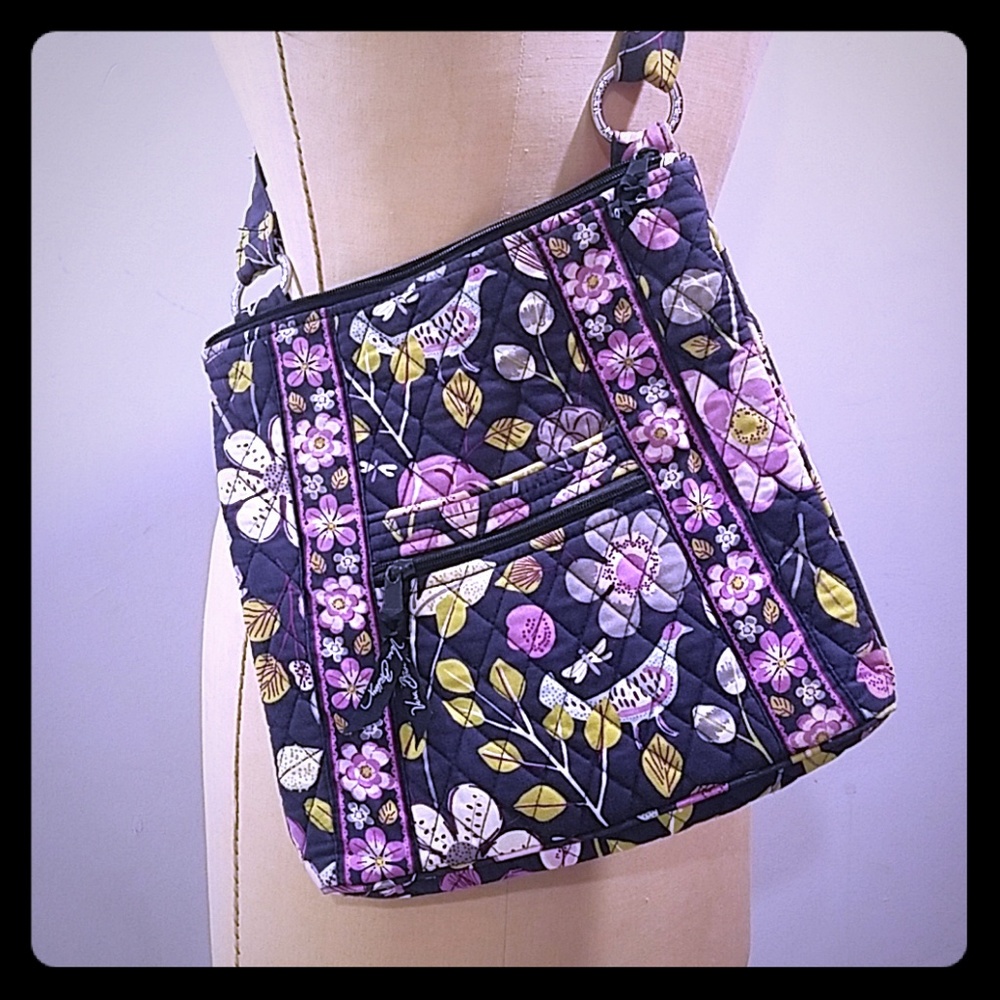 Vera Bradley Crossbody Floral Nightingale Shoulder